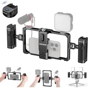Universal Phone Cage Video Rig Smartphone Stabilizer Video Recording Compatible
